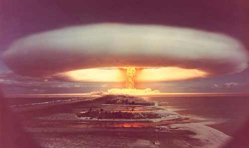 Atomic Bomb Devastation